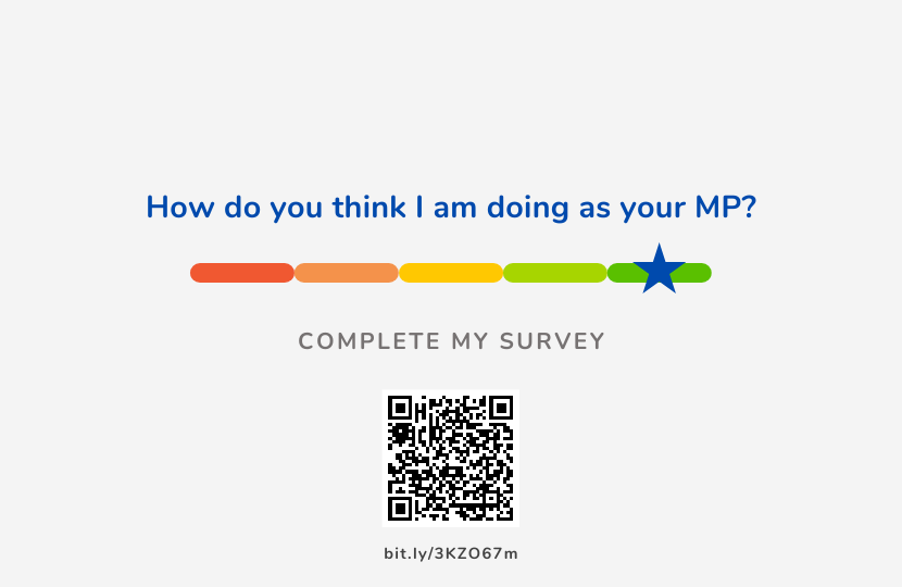How do you think I am doing as you MP?
