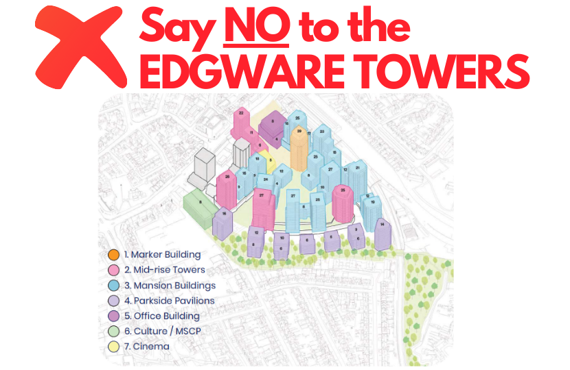 Edgware Towers Cluster