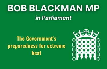 Government's preparedness for extreme heat